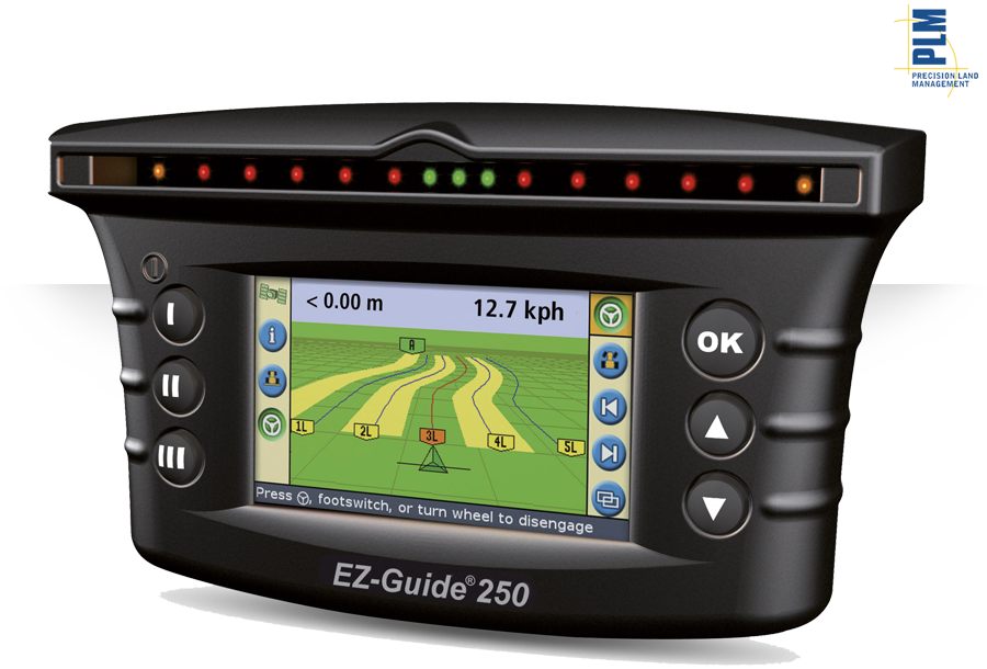 EZ-GUIDE® 250 DISPLAY Get on and go simplicity